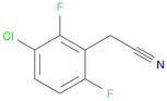 Benzeneacetonitrile, 3-chloro-2,6-difluoro-