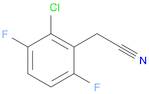 Benzeneacetonitrile, 2-chloro-3,6-difluoro-