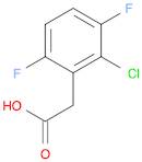 Benzeneacetic acid, 2-chloro-3,6-difluoro-