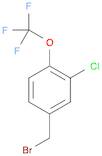 Benzene, 4-(bromomethyl)-2-chloro-1-(trifluoromethoxy)-