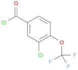 Benzoyl chloride, 3-chloro-4-(trifluoromethoxy)-