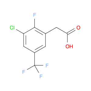 Benzeneacetic acid, 3-chloro-2-fluoro-5-(trifluoromethyl)-