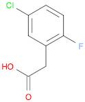 Benzeneacetic acid, 5-chloro-2-fluoro-