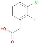 Benzeneacetic acid, 3-chloro-2-fluoro-