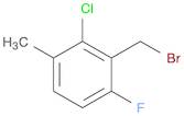 Benzene, 2-(bromomethyl)-3-chloro-1-fluoro-4-methyl-