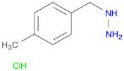 Hydrazine, [(4-methylphenyl)methyl]-, hydrochloride (1:1)