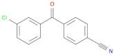 Benzonitrile, 4-(3-chlorobenzoyl)-