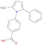 Benzoic acid, 4-(2-methyl-5-phenyl-1H-pyrrol-1-yl)-