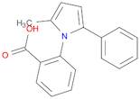 Benzoic acid, 2-(2-methyl-5-phenyl-1H-pyrrol-1-yl)-