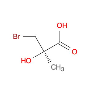 Propanoic acid, 3-bromo-2-hydroxy-2-methyl-, (2R)-