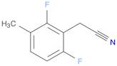 Benzeneacetonitrile, 2,6-difluoro-3-methyl-