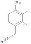 Benzeneacetonitrile, 2,3-difluoro-4-methyl-