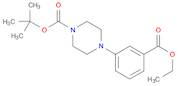 1-Piperazinecarboxylic acid, 4-[3-(ethoxycarbonyl)phenyl]-, 1,1-dimethylethyl ester