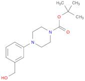 1-Piperazinecarboxylic acid, 4-[3-(hydroxymethyl)phenyl]-, 1,1-dimethylethyl ester