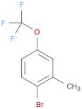 Benzene, 1-bromo-2-methyl-4-(trifluoromethoxy)-