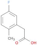 Benzeneacetic acid, 5-fluoro-2-methyl-