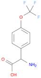 Benzeneacetic acid, α-amino-4-(trifluoromethoxy)-