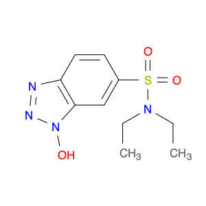 1H-Benzotriazole-6-sulfonamide, N,N-diethyl-1-hydroxy-