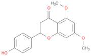 4H-1-Benzopyran-4-one, 2,3-dihydro-2-(4-hydroxyphenyl)-5,7-dimethoxy-