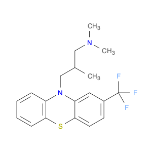 10H-Phenothiazine-10-propanamine, N,N,β-trimethyl-2-(trifluoromethyl)-