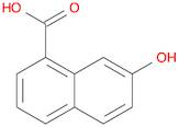 1-Naphthalenecarboxylic acid, 7-hydroxy-