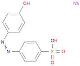 Benzenesulfonic acid, 4-[2-(4-hydroxyphenyl)diazenyl]-, sodium salt (1:1)