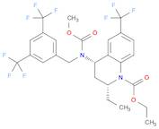 1(2H)-Quinolinecarboxylic acid, 4-[[[3,5-bis(trifluoromethyl)phenyl]methyl](methoxycarbonyl)amino]…