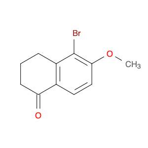 1(2H)-Naphthalenone, 5-bromo-3,4-dihydro-6-methoxy-