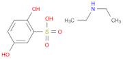 Benzenesulfonic acid, 2,5-dihydroxy-, compd. with N-ethylethanamine (1:1)