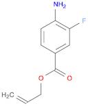 Benzoic acid, 4-amino-3-fluoro-, 2-propen-1-yl ester