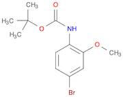 Carbamic acid, (4-bromo-2-methoxyphenyl)-, 1,1-dimethylethyl ester (9CI)