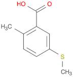 Benzoic acid, 2-methyl-5-(methylthio)-