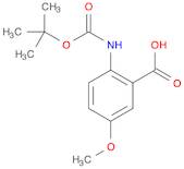 Benzoic acid, 2-[[(1,1-dimethylethoxy)carbonyl]amino]-5-methoxy-