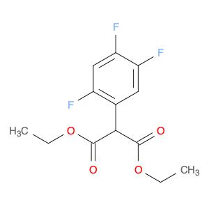 Propanedioic acid, 2-(2,4,5-trifluorophenyl)-, 1,3-diethyl ester