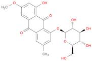 9,10-Anthracenedione, 1-(β-D-glucopyranosyloxy)-8-hydroxy-6-methoxy-3-methyl-