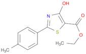 5-Thiazolecarboxylic acid, 4-hydroxy-2-(4-methylphenyl)-, ethyl ester
