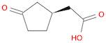 Cyclopentaneacetic acid, 3-oxo-, (1S)-