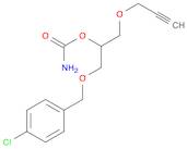 2-Propanol, 1-[(4-chlorophenyl)methoxy]-3-(2-propynyloxy)-, carbamate (9CI)