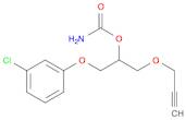 2-Propanol, 1-(3-chlorophenoxy)-3-(2-propynyloxy)-, carbamate (9CI)