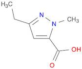 1H-Pyrazole-5-carboxylic acid, 3-ethyl-1-methyl-