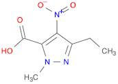 1H-Pyrazole-5-carboxylic acid, 3-ethyl-1-methyl-4-nitro-