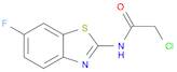 Acetamide, 2-chloro-N-(6-fluoro-2-benzothiazolyl)-