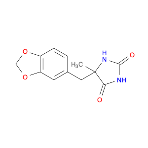 2,4-Imidazolidinedione, 5-(1,3-benzodioxol-5-ylmethyl)-5-methyl-