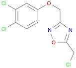 1,2,4-Oxadiazole, 5-(chloromethyl)-3-[(3,4-dichlorophenoxy)methyl]-