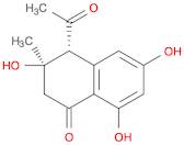 1(2H)-Naphthalenone, 4-acetyl-3,4-dihydro-3,6,8-trihydroxy-3-methyl-, (3R,4R)-rel-