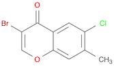 4H-1-Benzopyran-4-one, 3-bromo-6-chloro-7-methyl-