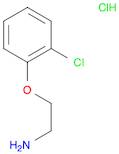 Ethanamine, 2-(2-chlorophenoxy)-, hydrochloride (1:1)