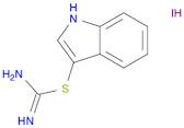 Carbamimidothioic acid, 1H-indol-3-yl ester, hydriodide (1:1)