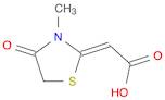 Acetic acid, (3-methyl-4-oxo-2-thiazolidinylidene)-, (Z)- (9CI)