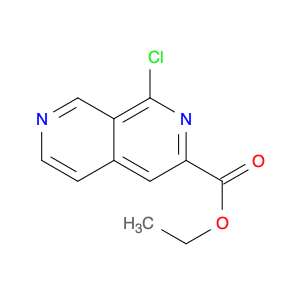 2,7-Naphthyridine-3-carboxylic acid, 1-chloro-, ethyl ester